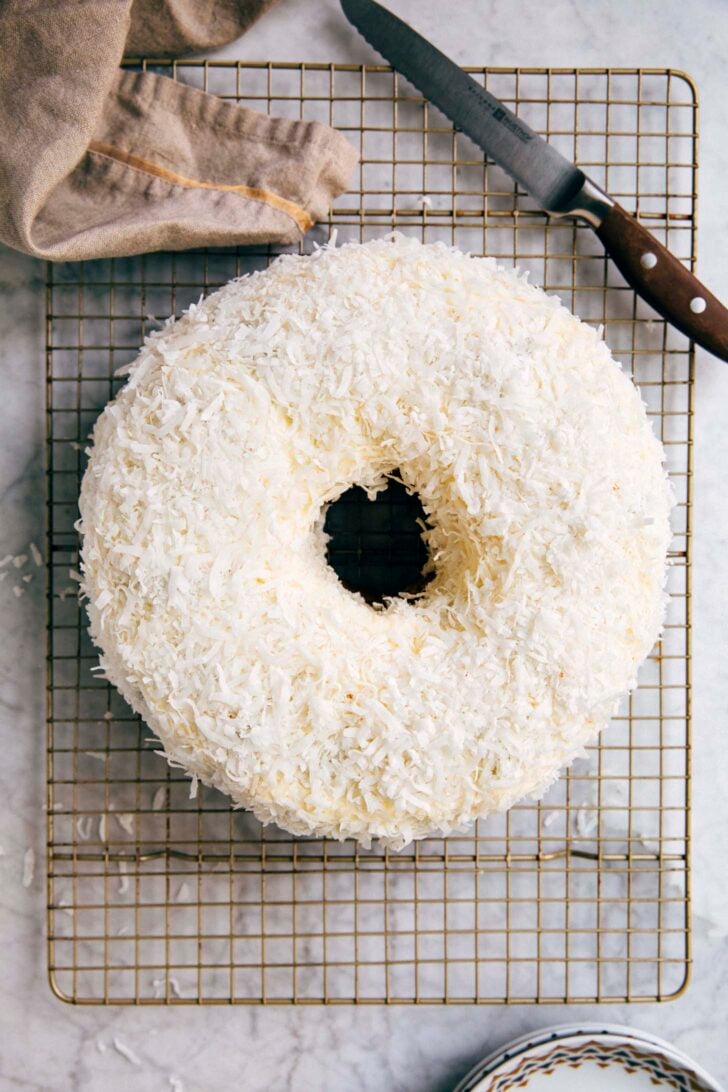 Signature Holiday Coconut Cake