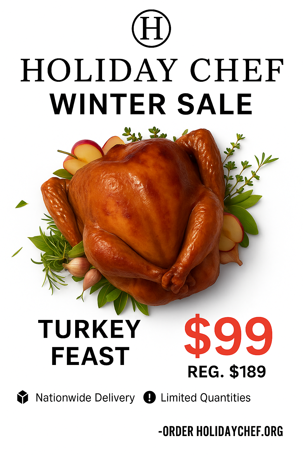 COMPLETE HOLIDAY TURKEY FEAST