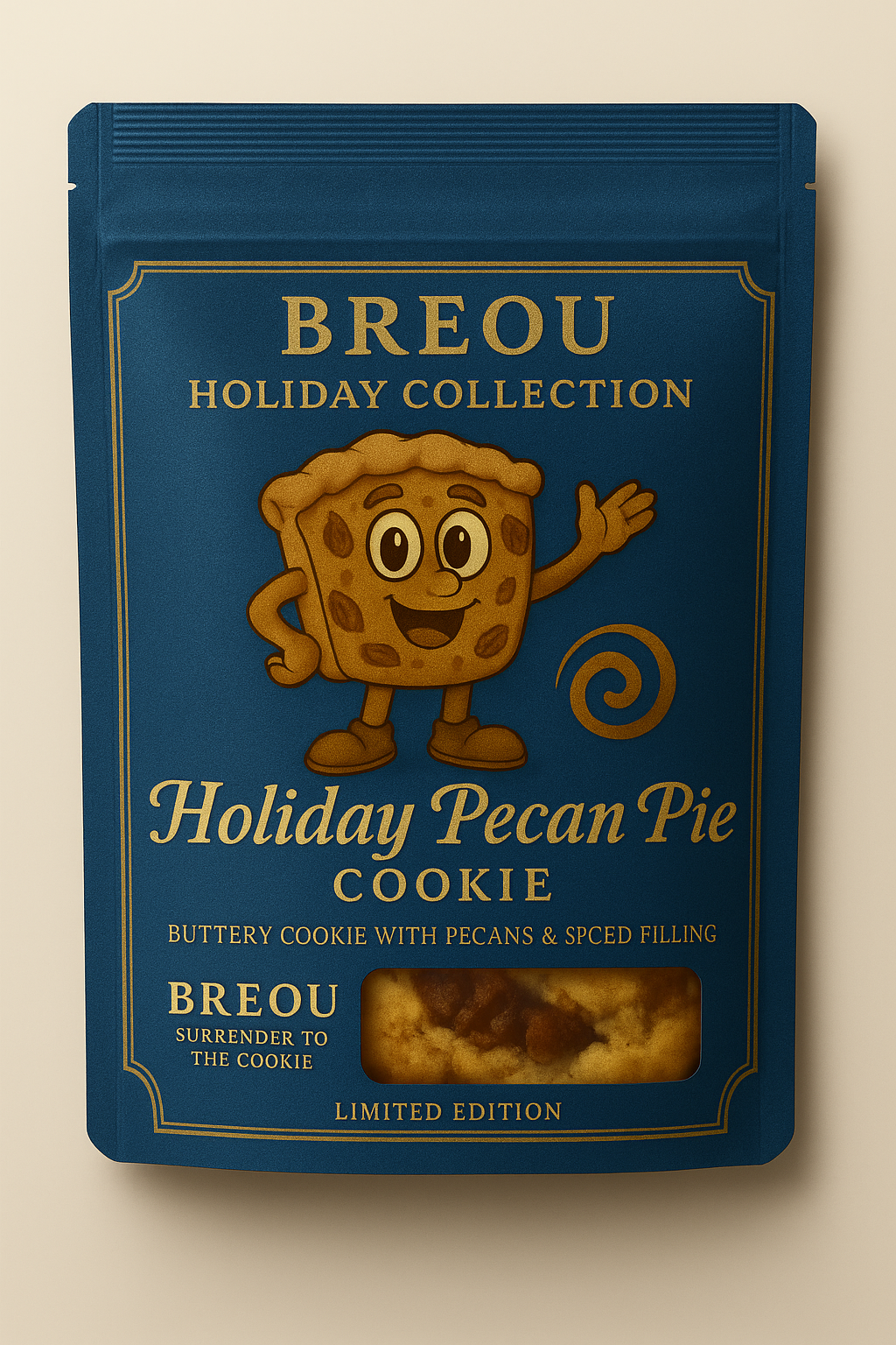 HOLIDAY PECAN PIE COOKIES, 2 cookies