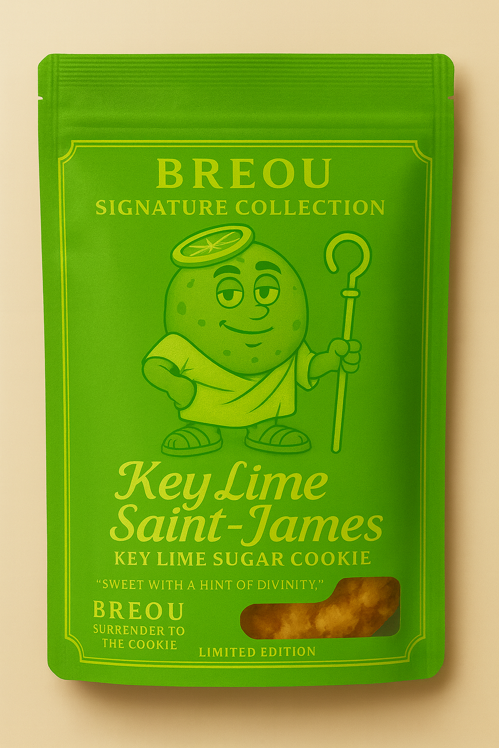 KEY LIME GIANT COOKIES -2 Pack