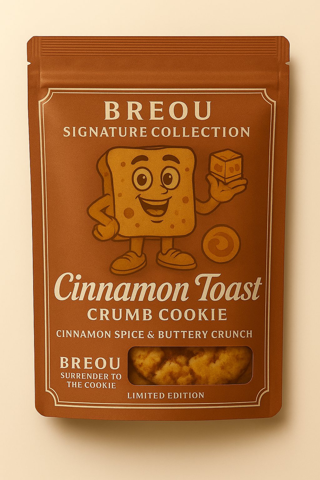 CINNAMON TOAST GIANT COOKIES -2 Pack