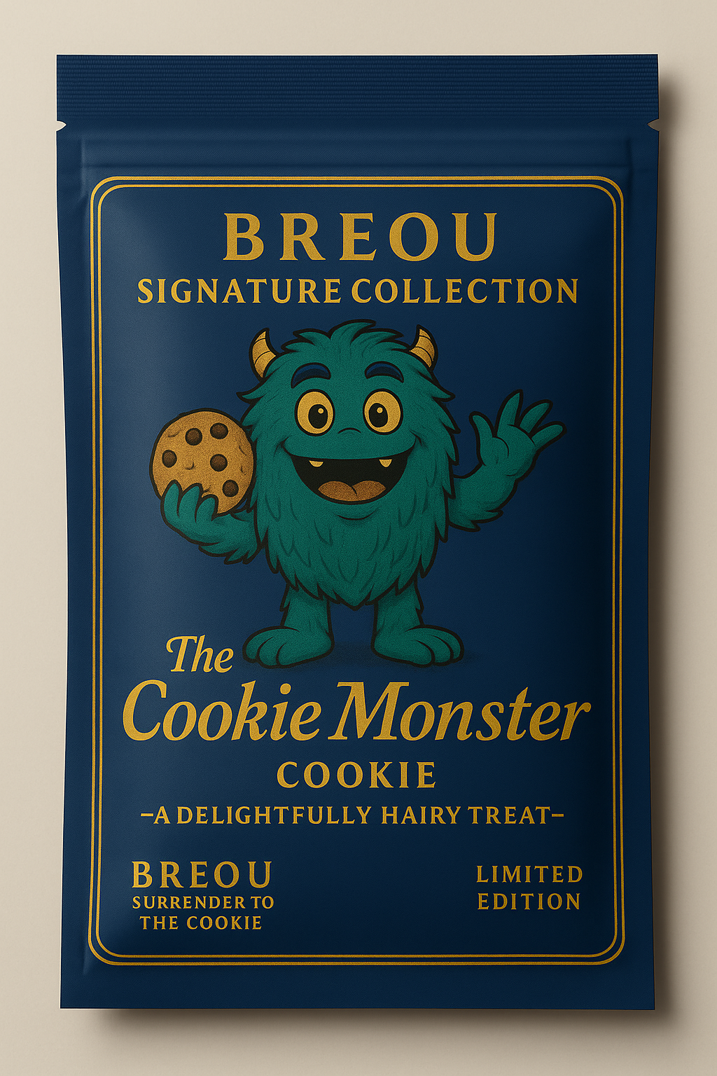 COOKIE MONSTER GIANT COOKIES -2 Pack