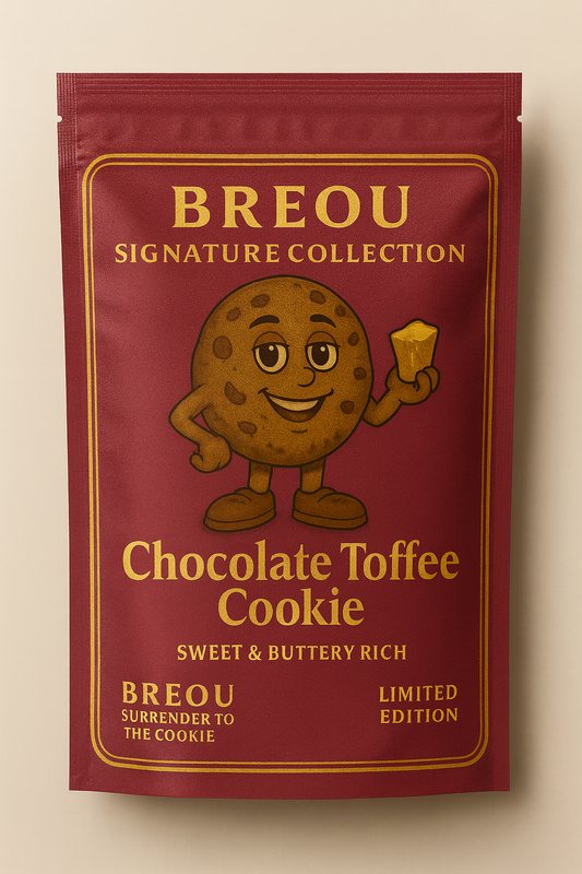 CHOCOLATE TOFFEE GIANT COOKIES -2 Pack