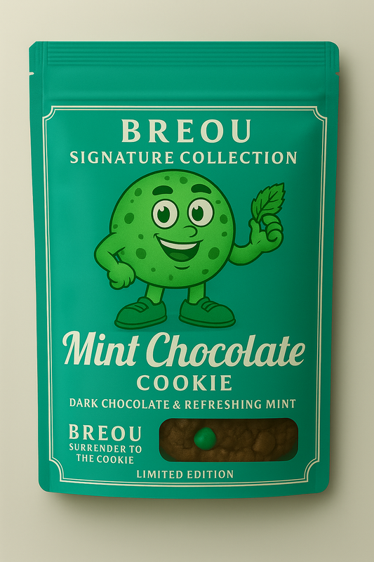 MINT CHOCOLATE GIANT COOKIES -2 Pack
